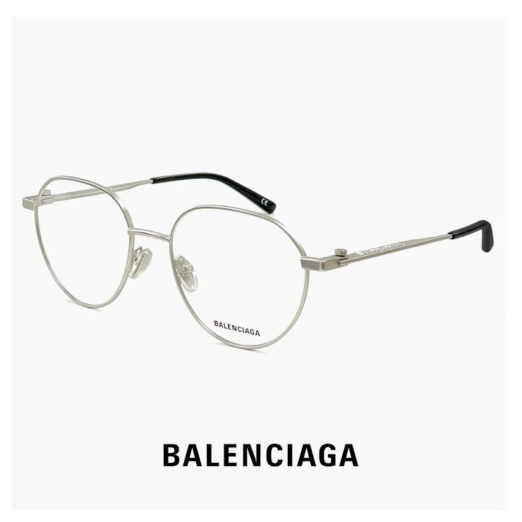 BALENCIAGA バレンシアガ メガネ 眼鏡 5014 ブラック ゴールド