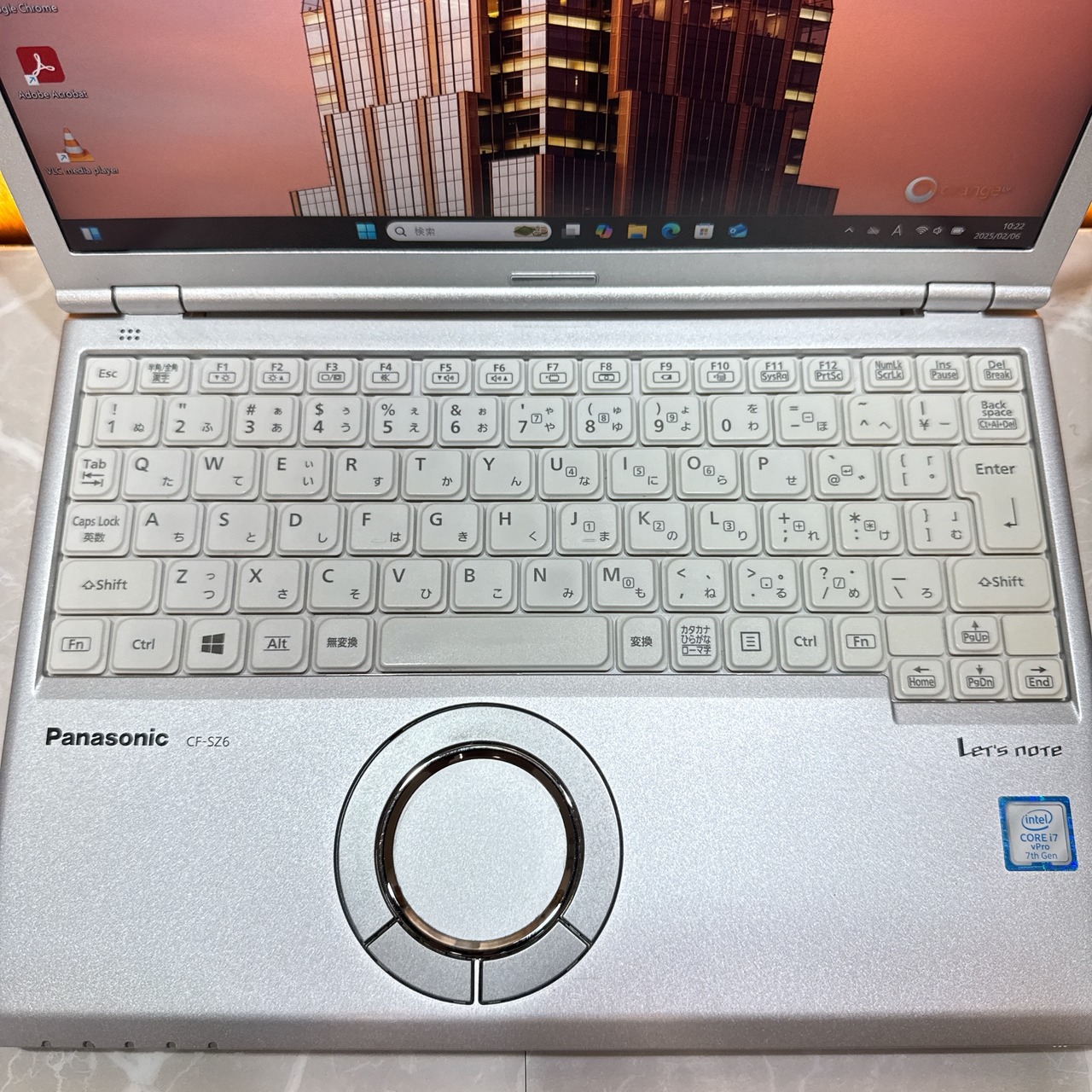 最高峰i7‼️Panasonic Let's note SZ6/Core i7 第7世代/メモリ16GB/SSD512GB/LTEモデル/ノートパソコン