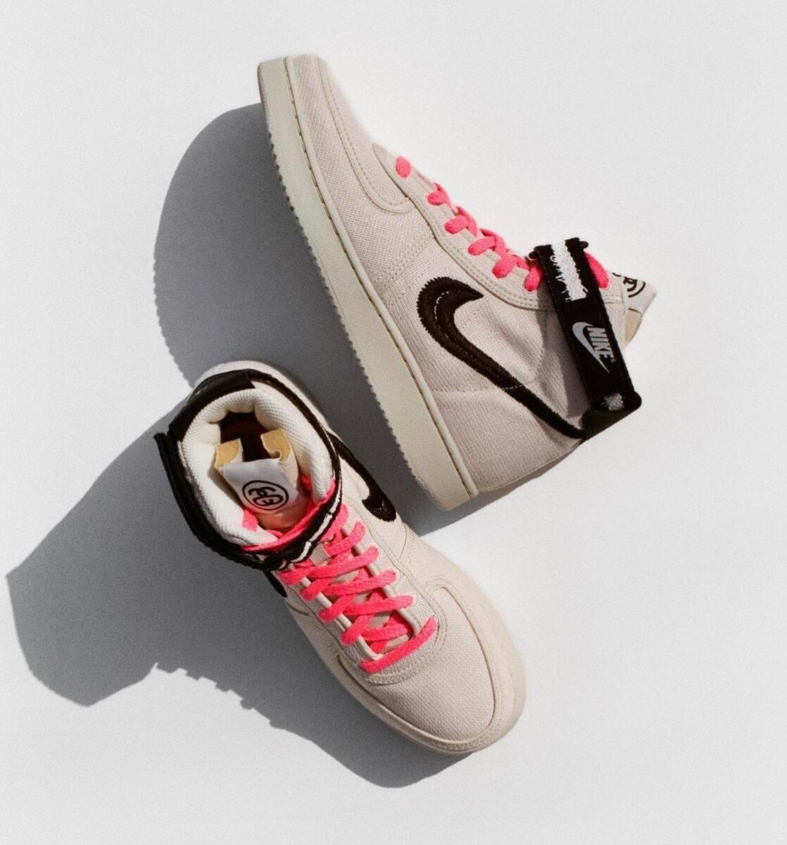 STUSSY NIKE VANDAL HI fossil 27cm