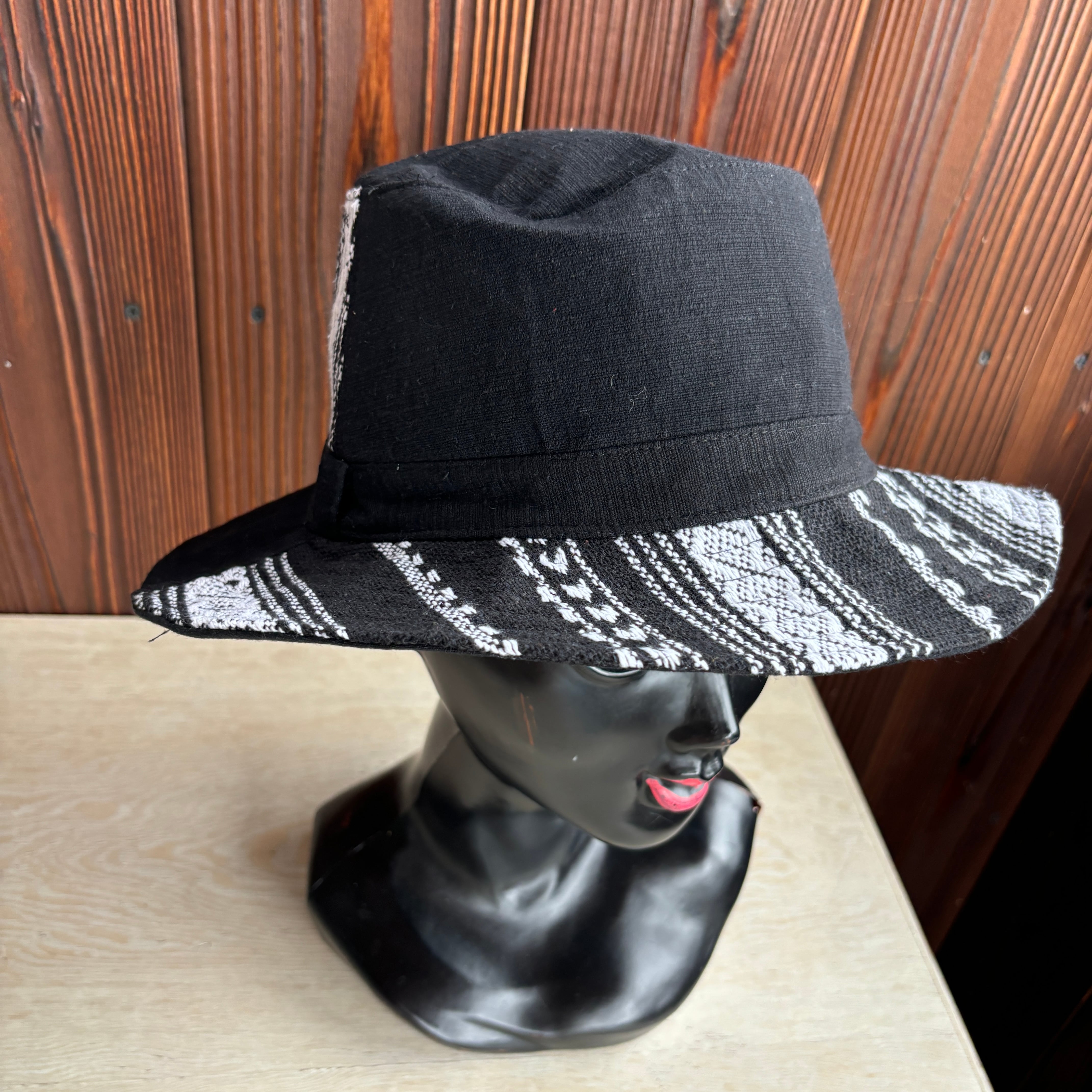 織りパッチワークハット | アジアン雑貨ルチュ