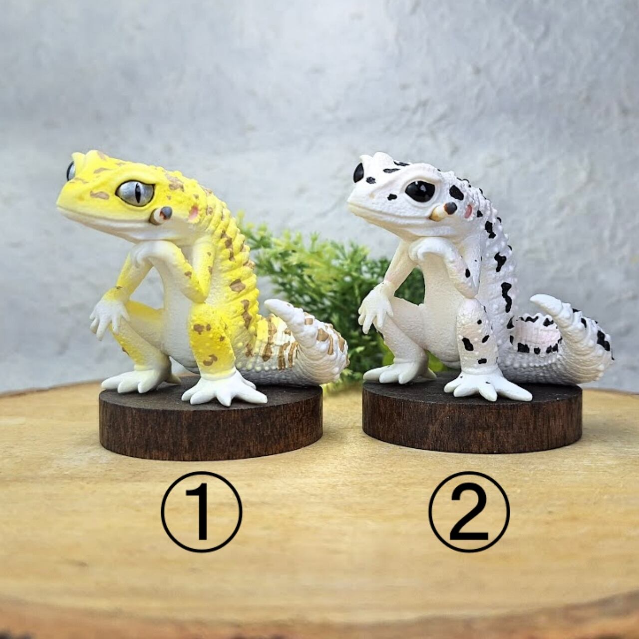 サイズ：小 狛はちゅレオパ 色付きカラーversion | 真工房