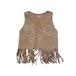 Vintage | Suede Fringe Vest