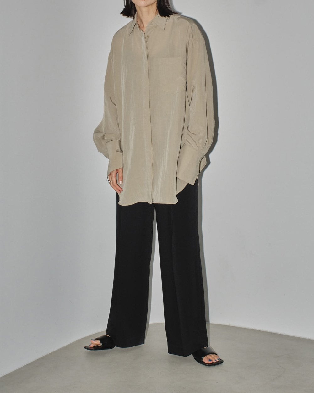 TODAYFUL トゥデイフル Silky Pocket Shirts 12310426 | ANERCA TODAYFUL トゥデイフル Silky Pocket Shirts 12310426 | ANERCA