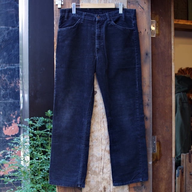 1980s Levi's 519 - 1558 Corduroy Pants Black / リーバイス