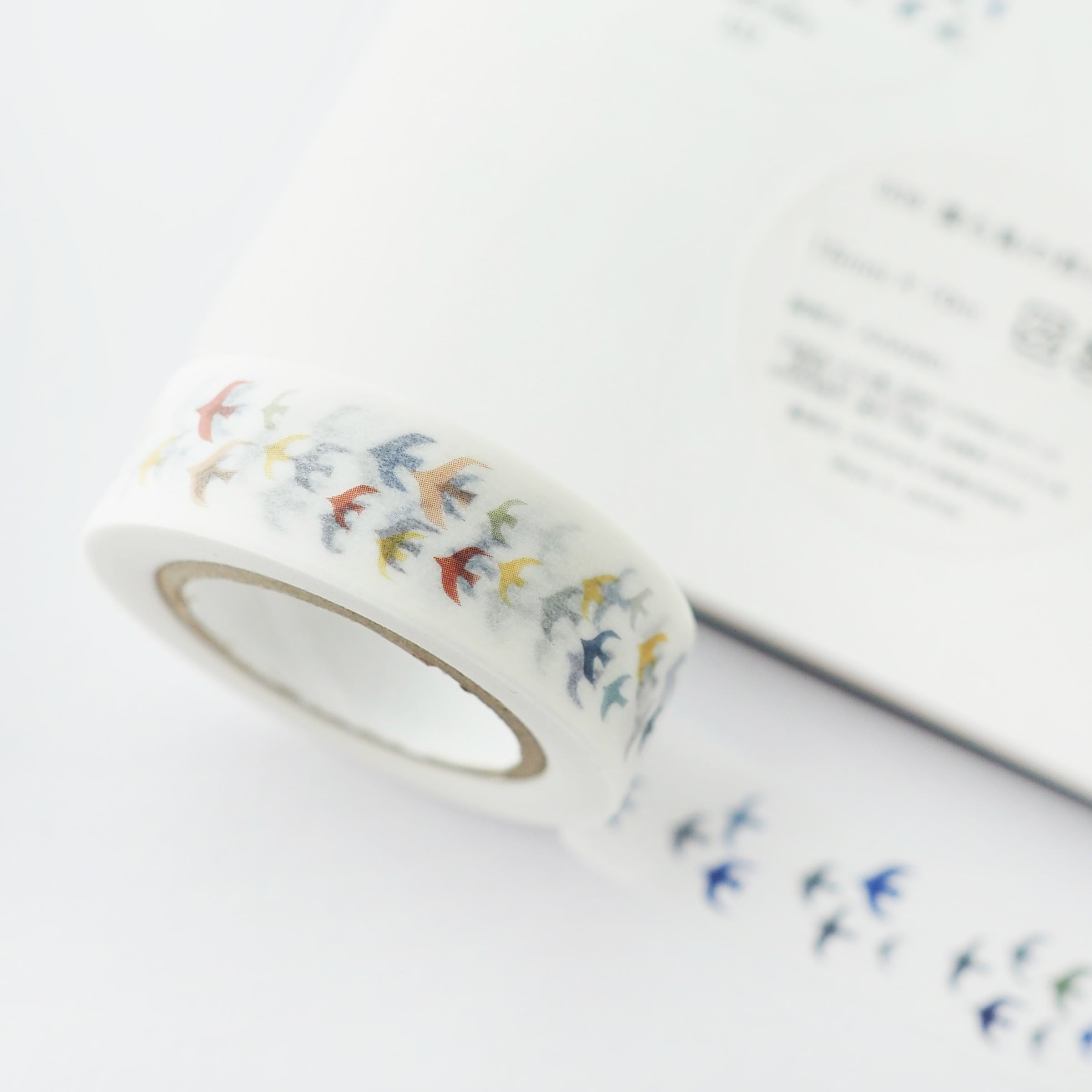 039 渡る鳥の群れ｜15mm｜マスキングテープ | ASANEL