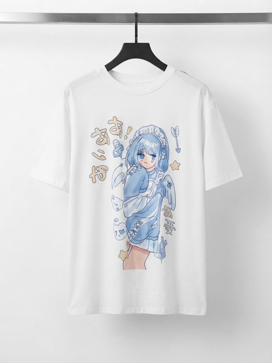 Tシャツ | 韓国系ユニセックスTHICC サブカル系PSYNYXX