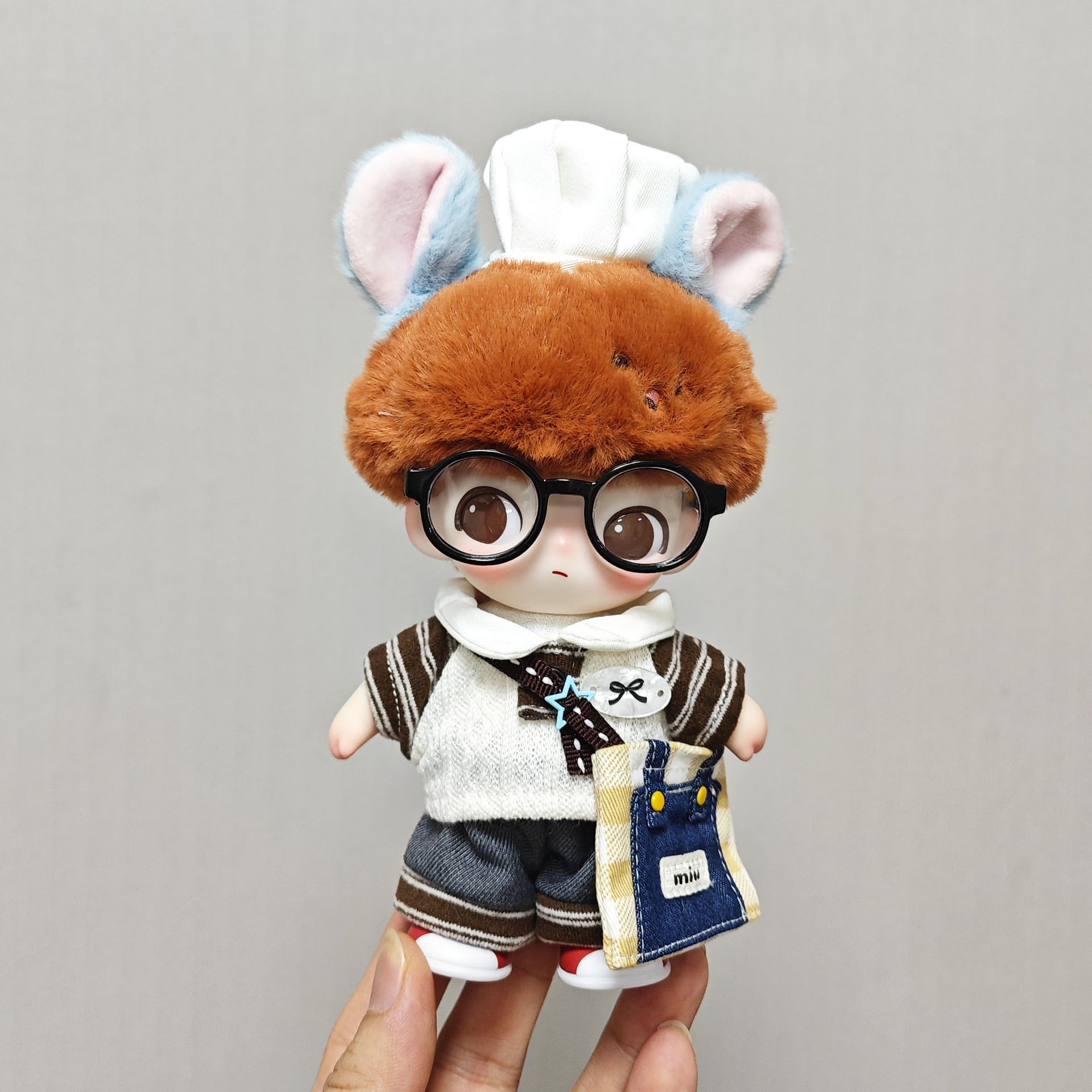 Labubu 17cm対応 着せ替え靴 ぬいぐるみ ブーツ シューズ | サクラ