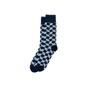 SG Patterned Sox(Navy)