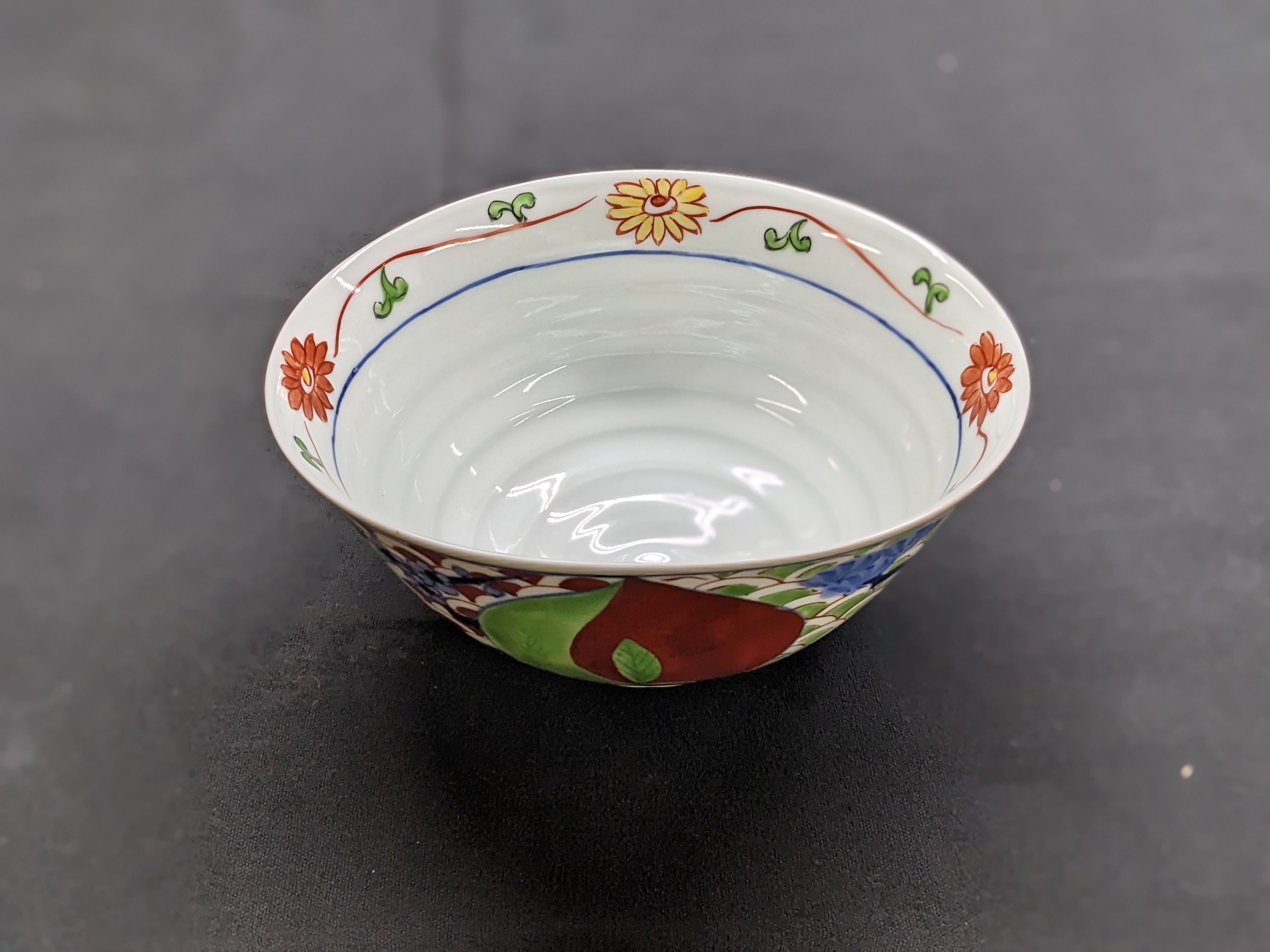 五彩桃絵変形鉢 受注生産 納期最長2か月 | 有田焼～花の器～泰山