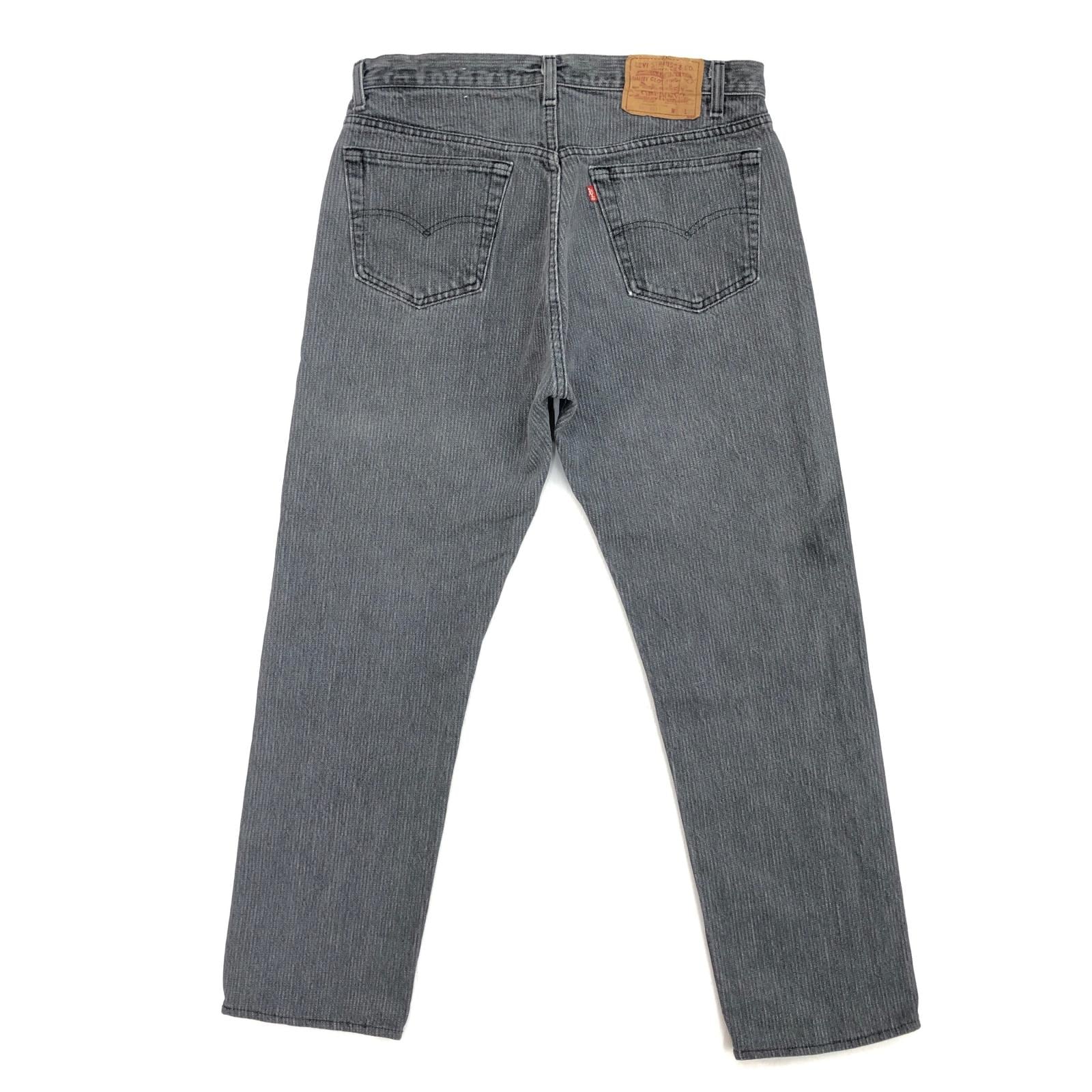 80s★USA製★Levi’s★501★デニム★金脇割★W33★ハチマル★黒カン 80s USA製 リーバイス501 ハチマル ジーンズ 実寸W30 黒カン 内股
