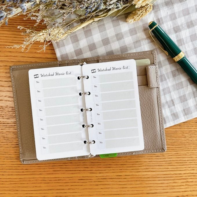 マイクロ5サイズ/観た映画リストリフィル