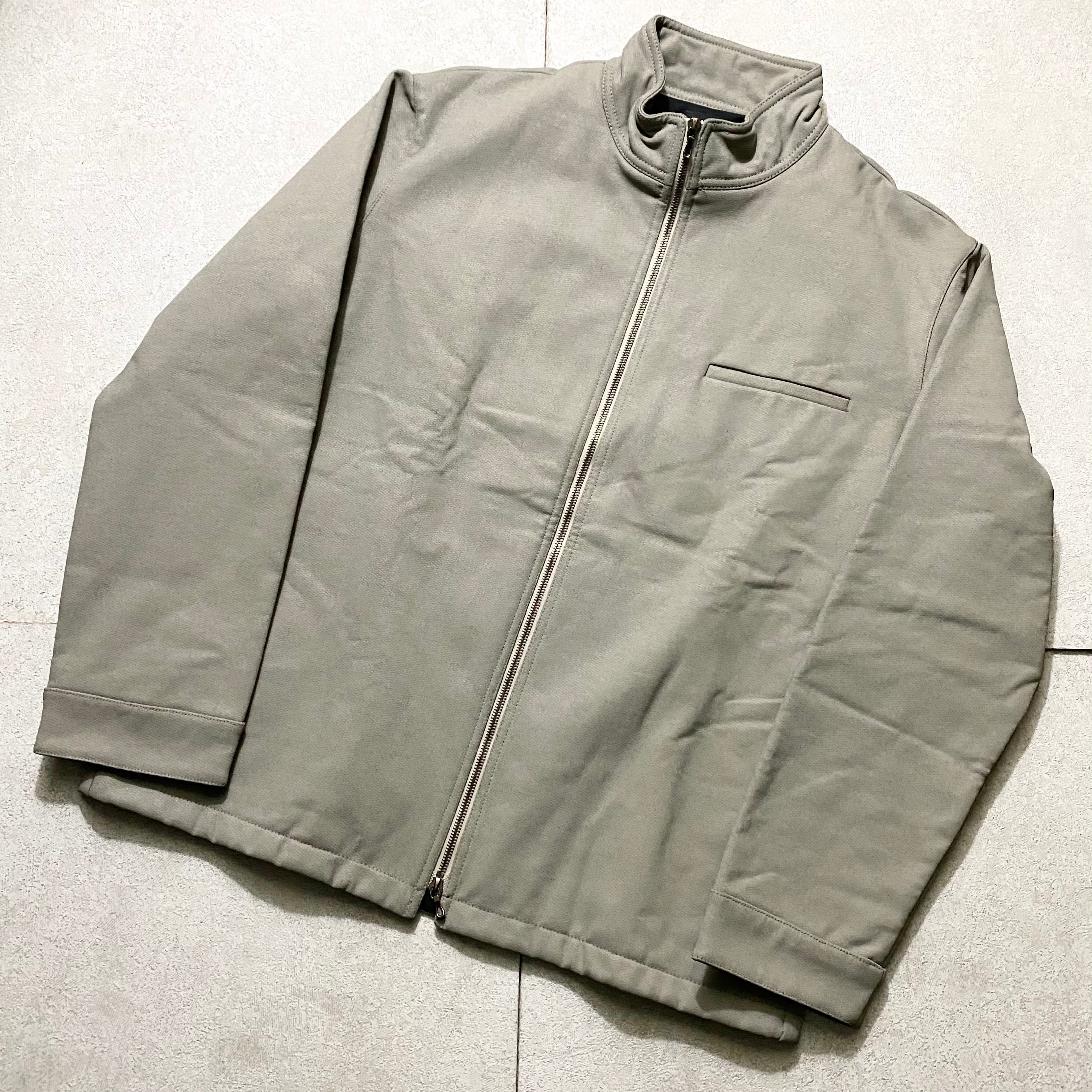 vintage A.P.C. clay coating riders jacket | NOIR ONLINE