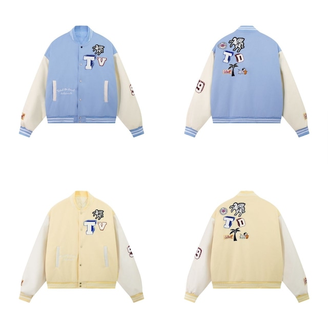 カレッジTVスタジアムジャケット 2col R01155