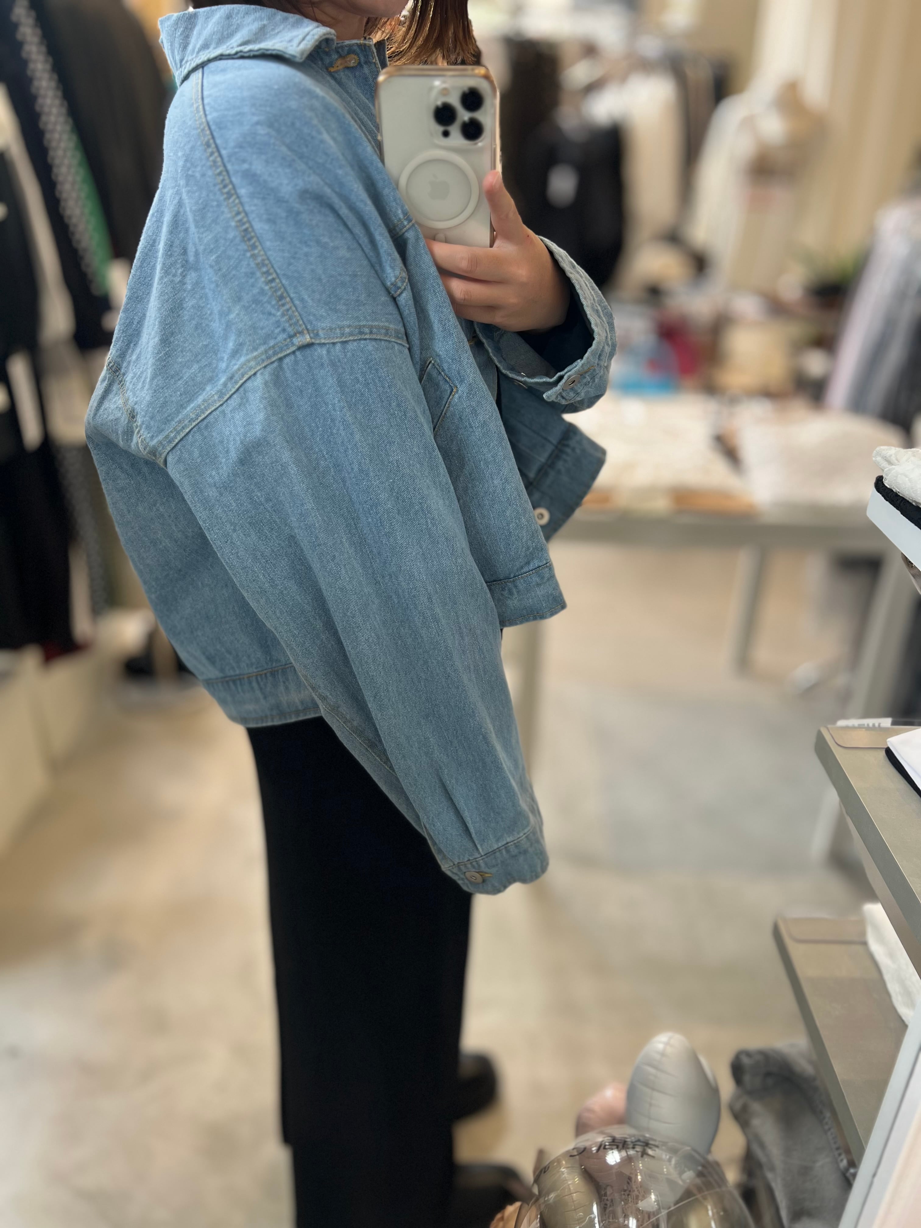 【SELECT】オーバーサイズデニムジャケット 32-0143