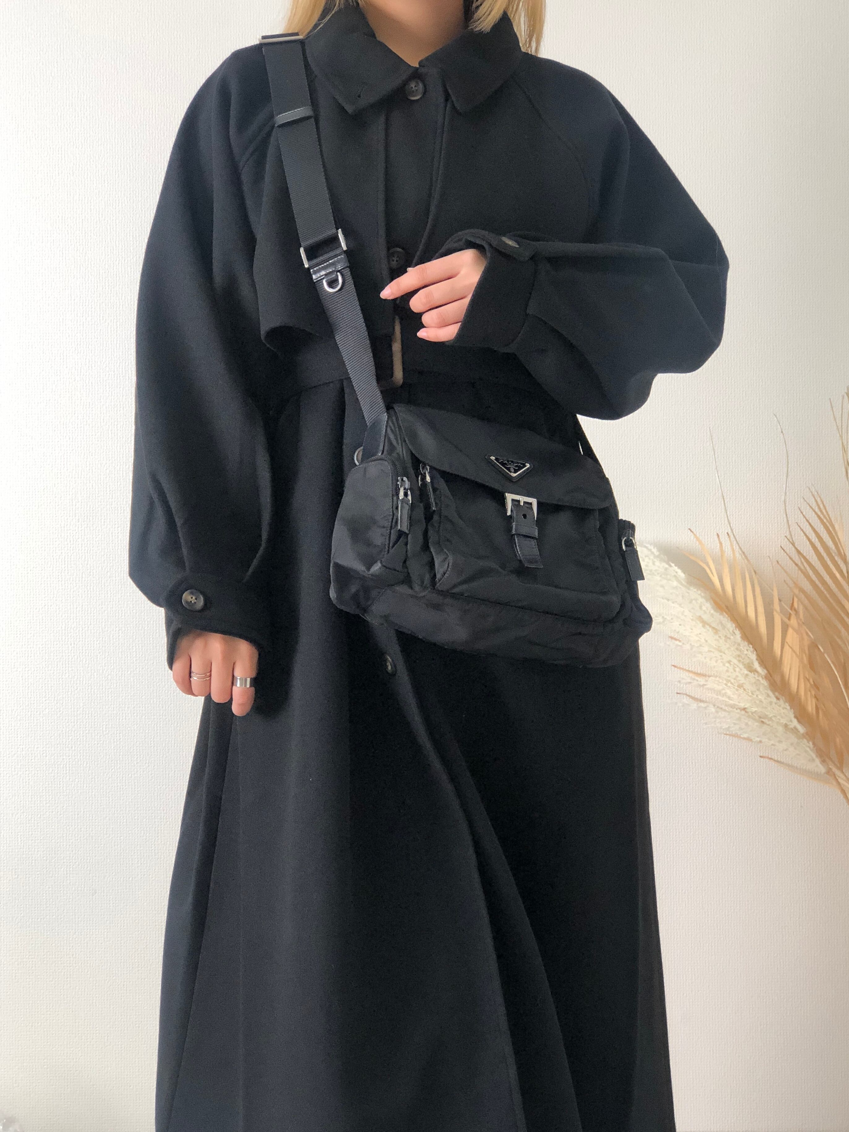 PRADA プラダ トライアングルロゴ ナイロン サイドポケット ショルダー