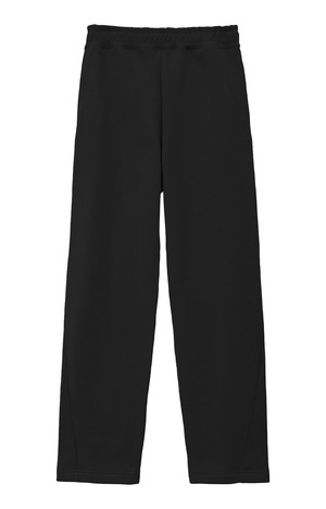 CLANE : C SWEAT COCOON PANTS  16110-7122 C/# BLACK SIZE 1