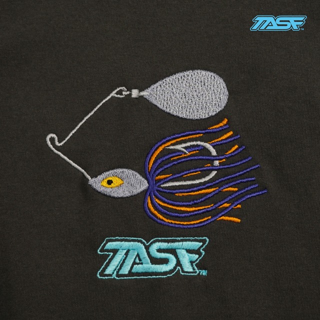 50%OFF!!　TASF / 変な目のスピナーベイトTee / スミクロ