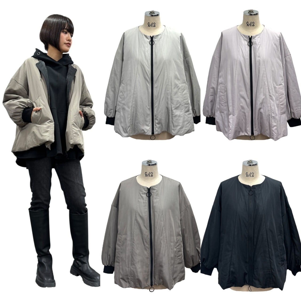 綾shop様 ayane】中綿フレアコート 896109 アヤン | red earth