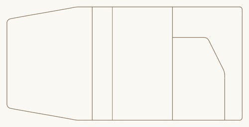 てのひら御朱印帳 「掌」  専用ビニールカバー