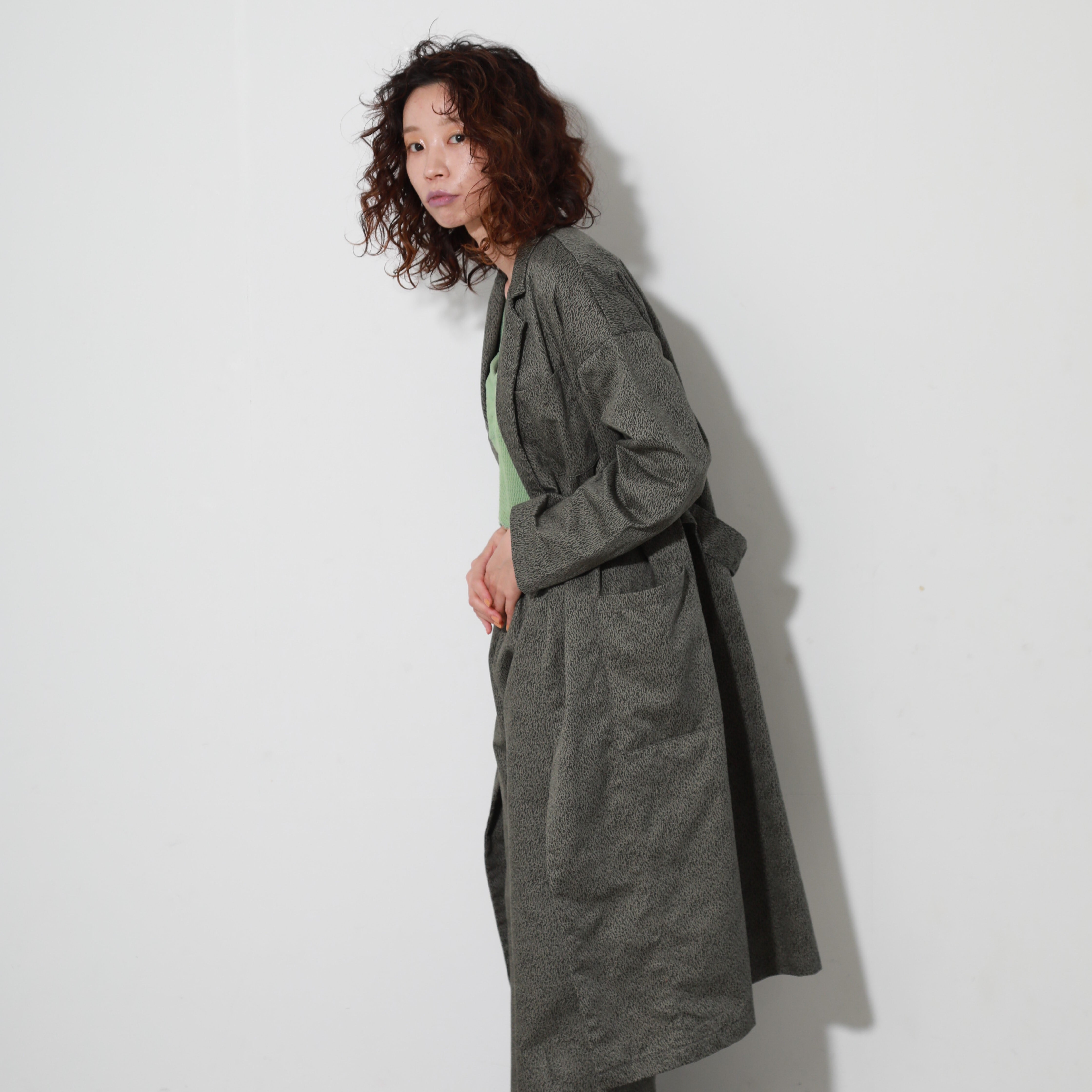 ﾁﾉｶﾓｺｰﾄ【ﾘﾊｰｽﾞｵｰﾙ】chinocamo coat【RehersalL】