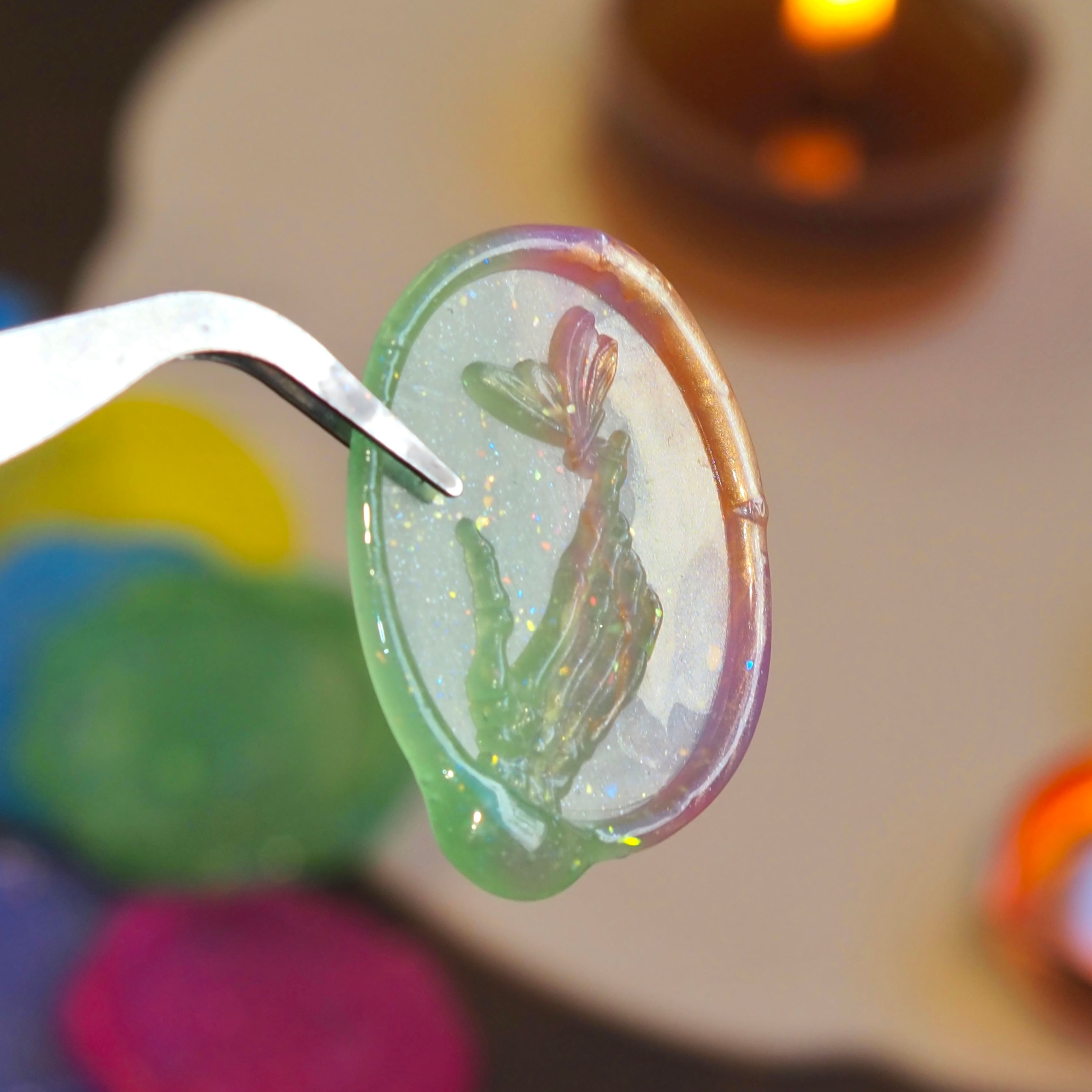 宝石ワックス粒｜Gem Wax Beads （12粒入り）シーリングワックス