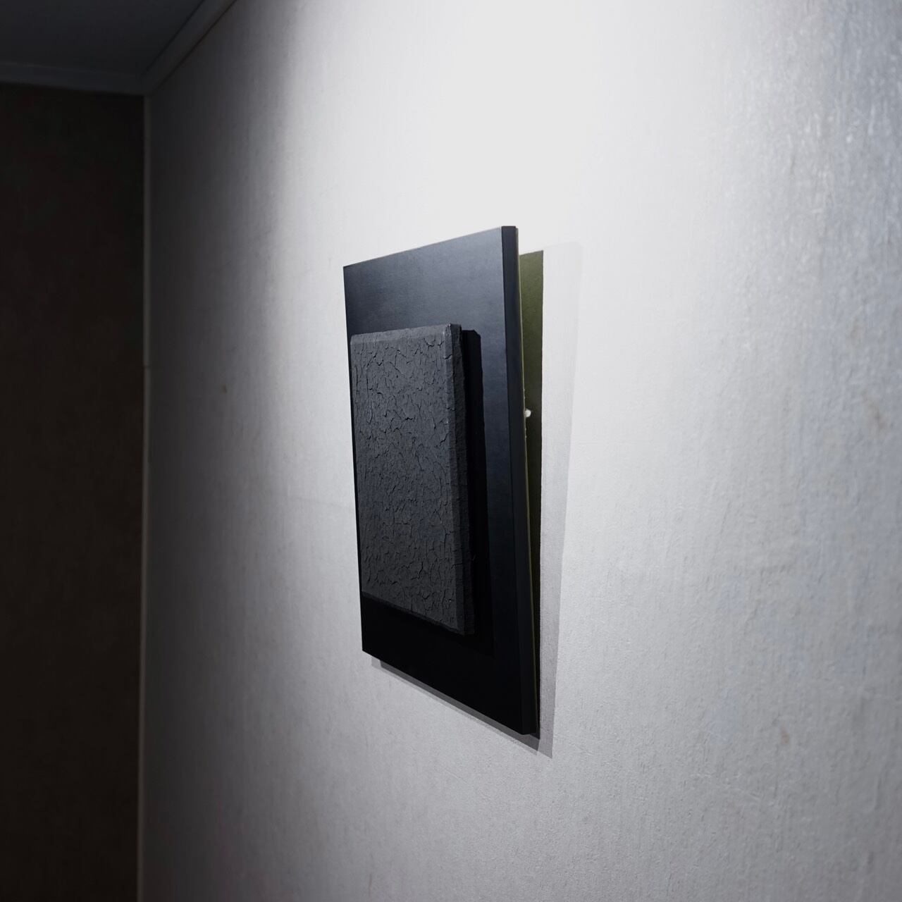 大塚家具 展示品 壁掛け アート 46×46 テクスチャーアート レリーフ