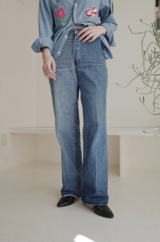 used denim pants