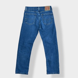 【LEVI'S】505 デニム ジーパン ジーンズ  テーパード ジッパーフライ W32 リーバイス US古着