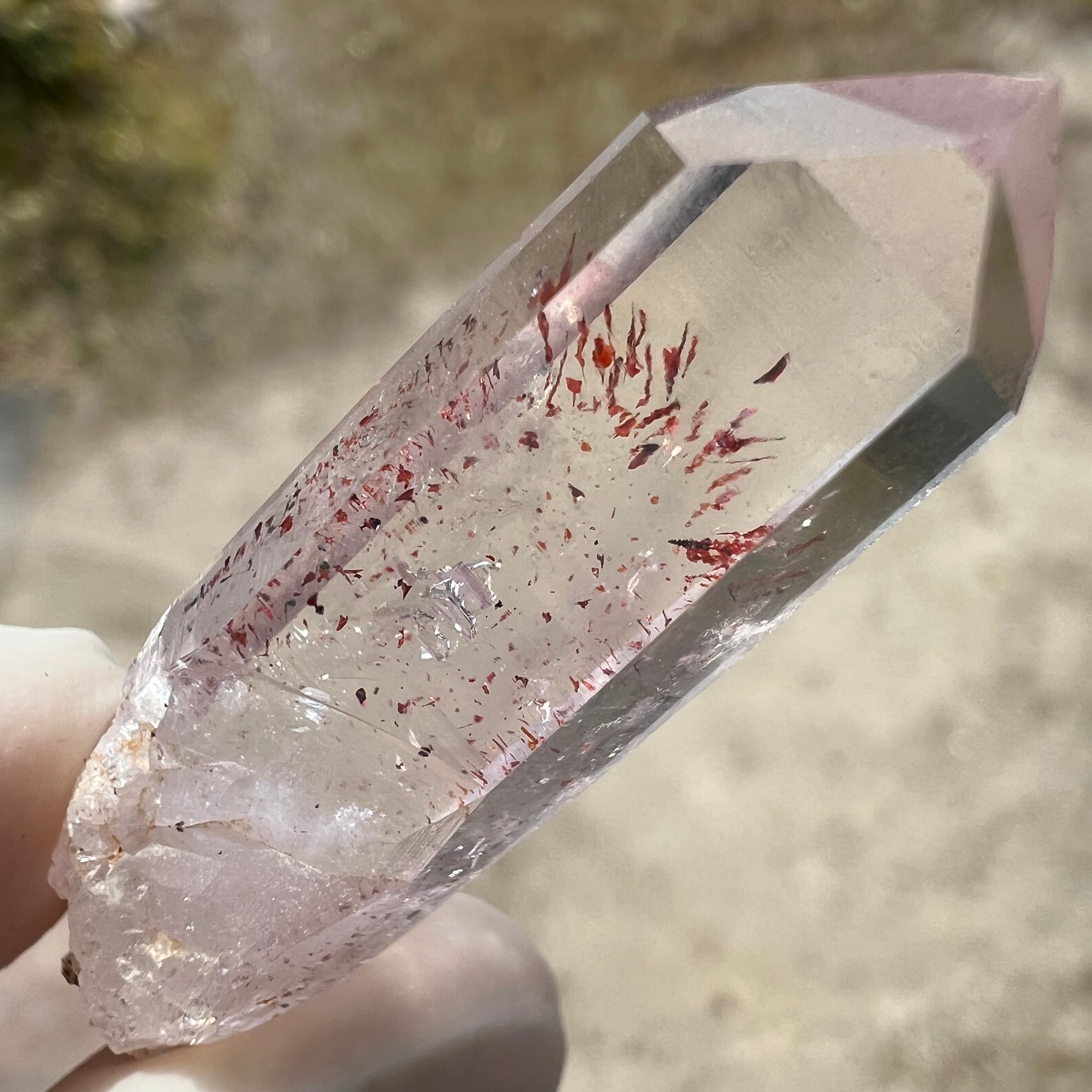 Namibia ゴボボセブ山 ヘマタイトインクォーツ(クラスター) Namibia ゴボボセブ山 ヘマタイトインクォーツ(クラスター)