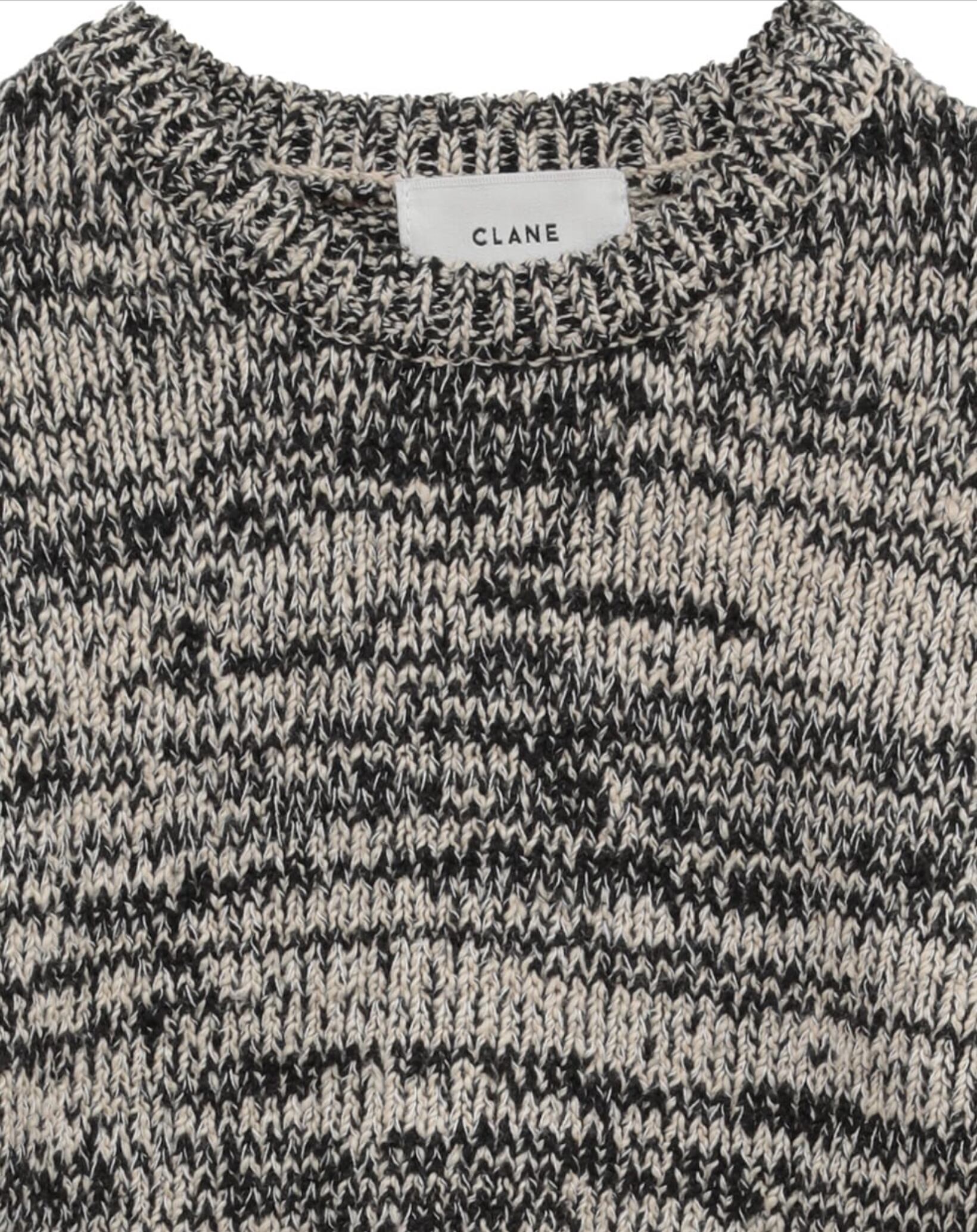 ⭐︎新品タグ付き⭐︎CLANE COTTON SHORT KNIT TOPS CLANE COTTON SHORT KNIT TOPS | FLICKA ASHIYA