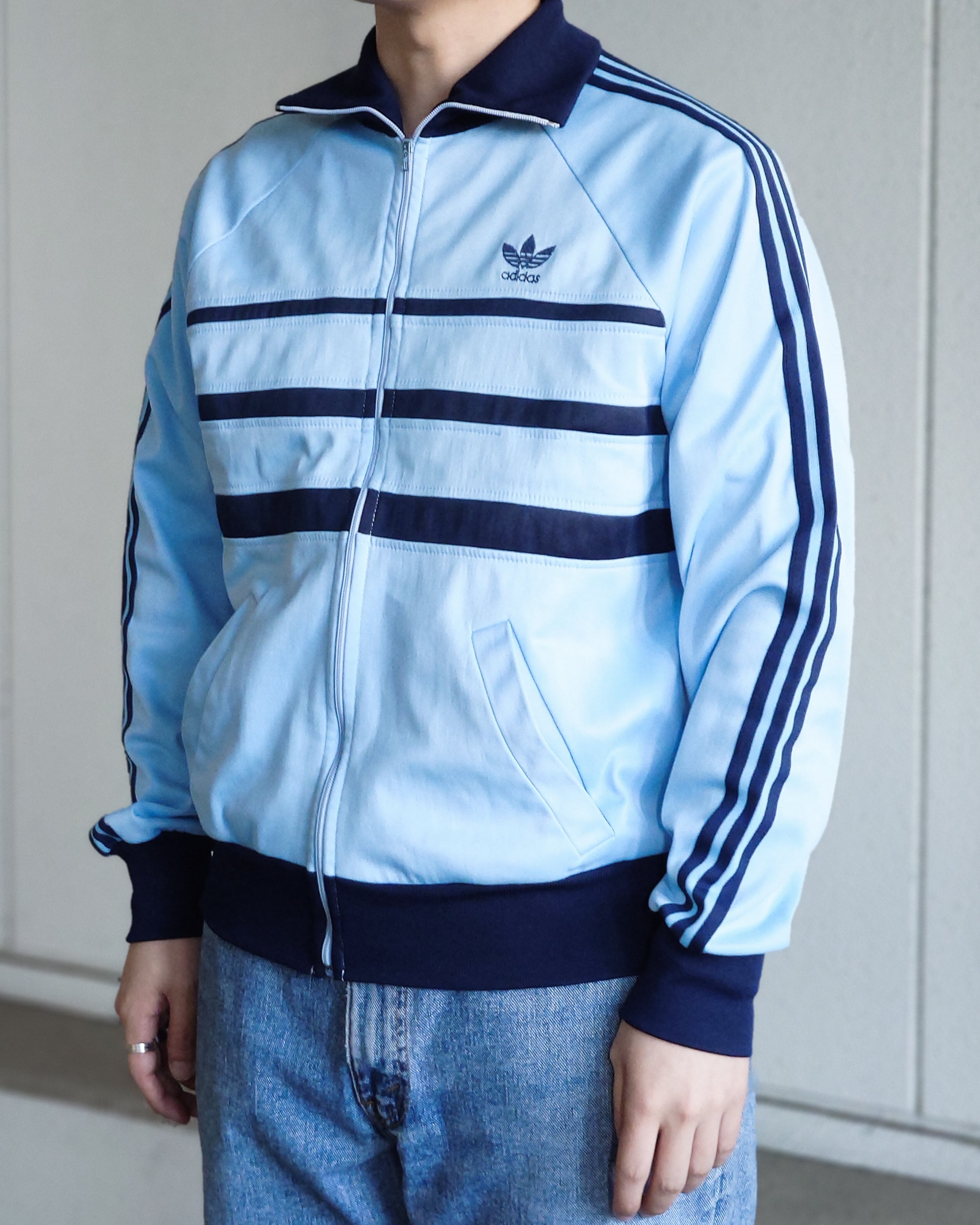70〜80's adidas JERSEY TRACK JACKET | STRAYSHEEP ONLINE