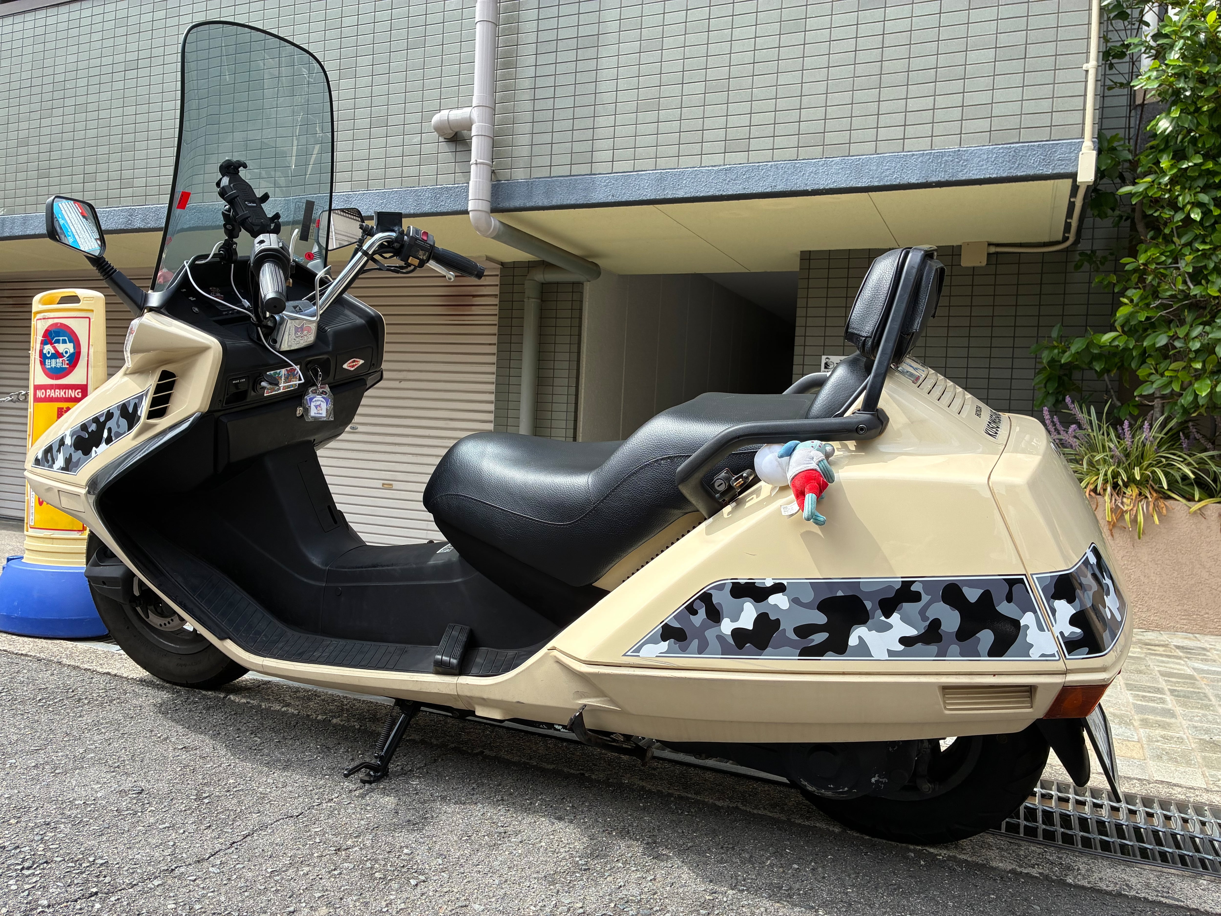 10月頃再販予定！　フュージョン用　カモフラ柄デカール（グレー）カモフラージュ　カムフラージュ - 画像5