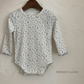 韓国子供服 / 26Autumn / 〖取寄〗Brodyjane / ベイビーリーフベビースーツ / ベビー服 / 赤ちゃん服 / ロンパース *S/M*