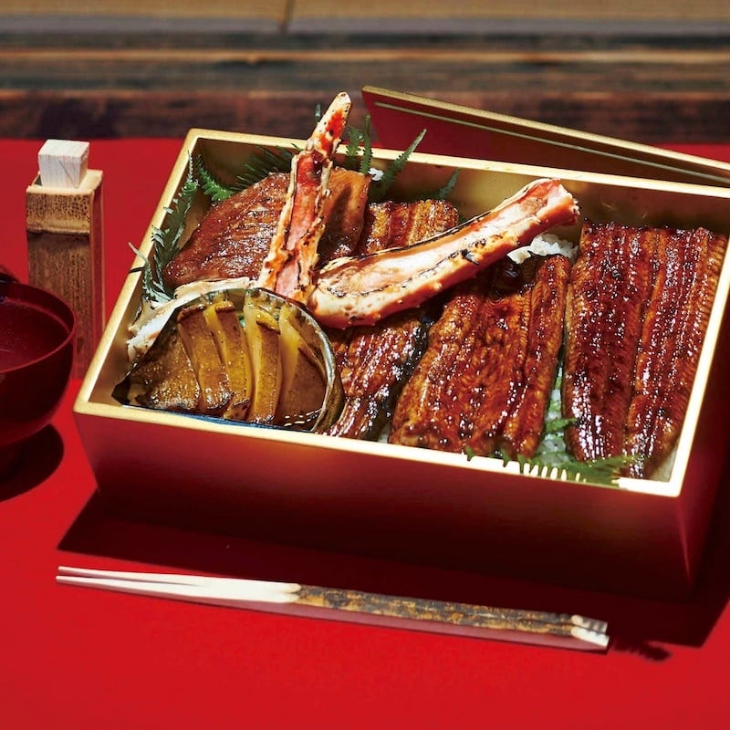 和うなぎ 蒲焼き重 11個（客） 四種の蒲焼き重 Four kinds of kabayaki Feast | 十一代目うなぎ佐市右衛門