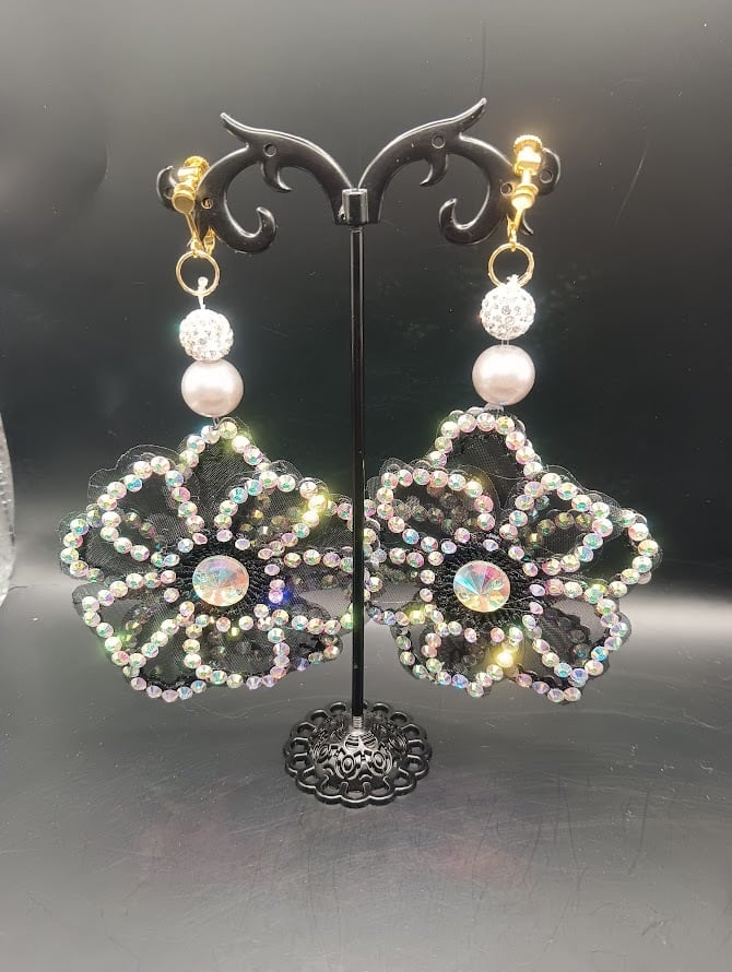 社交ダンスイヤリング 15 ダンスアクセサリー ベリーダンス ブライダル