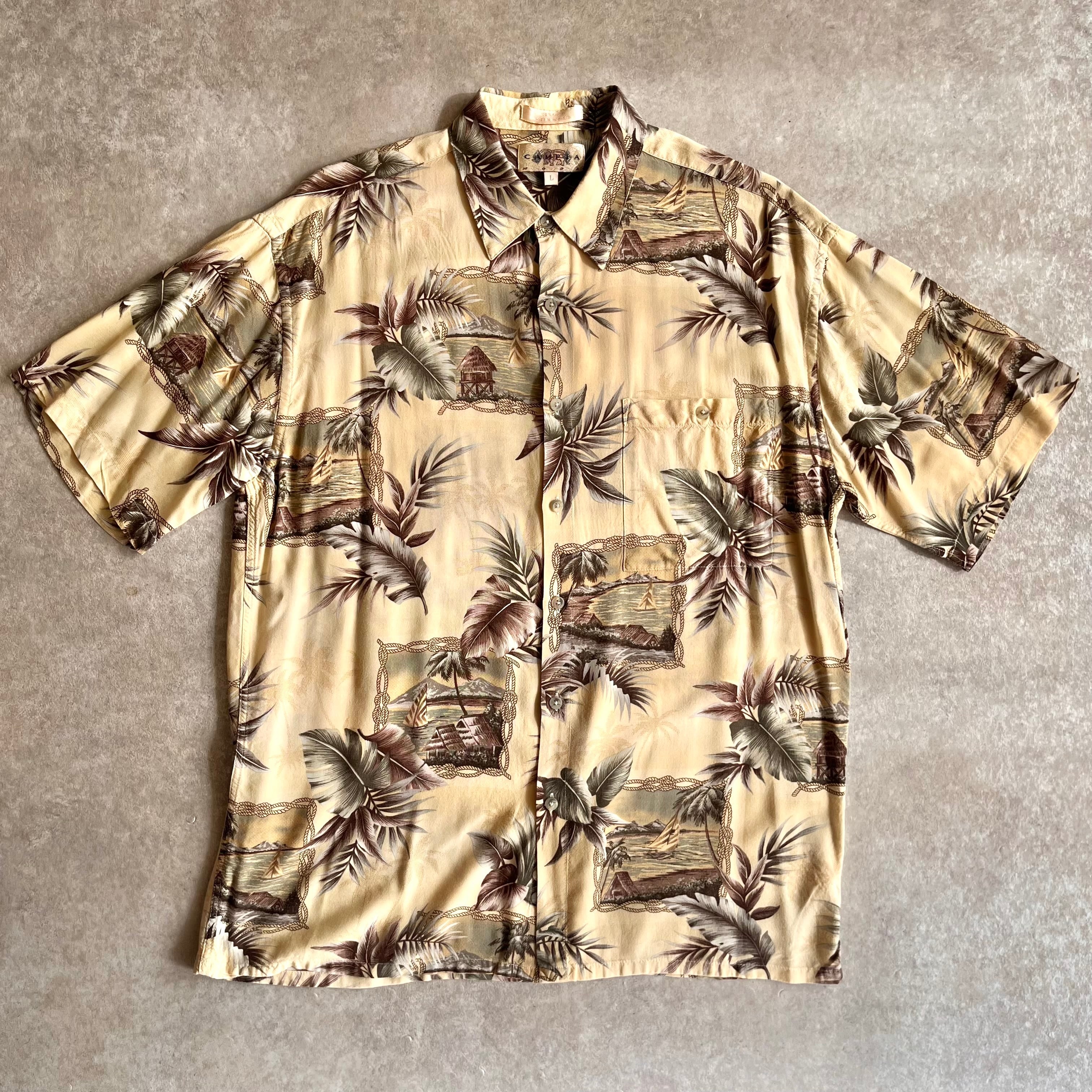 S/S CAMPIA MODA Rayon Shirt L H304