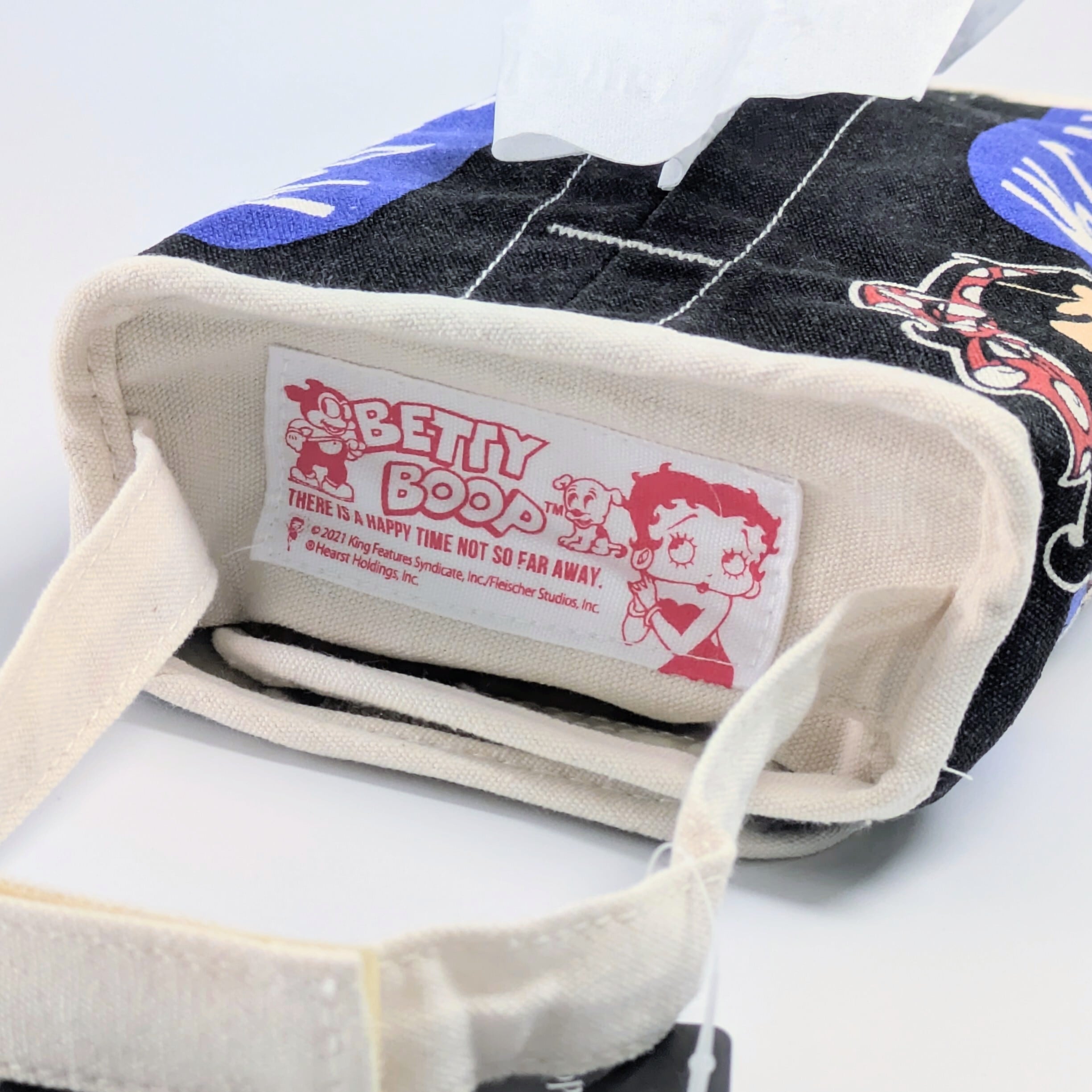 ✨️ティッシュのドレスアップに♡✨️ Tissue Cover / ティッシュカバー 吊り下げ / ティッシュケース【 Betty Boop ( ベティ・ブープ ) 】BLACK