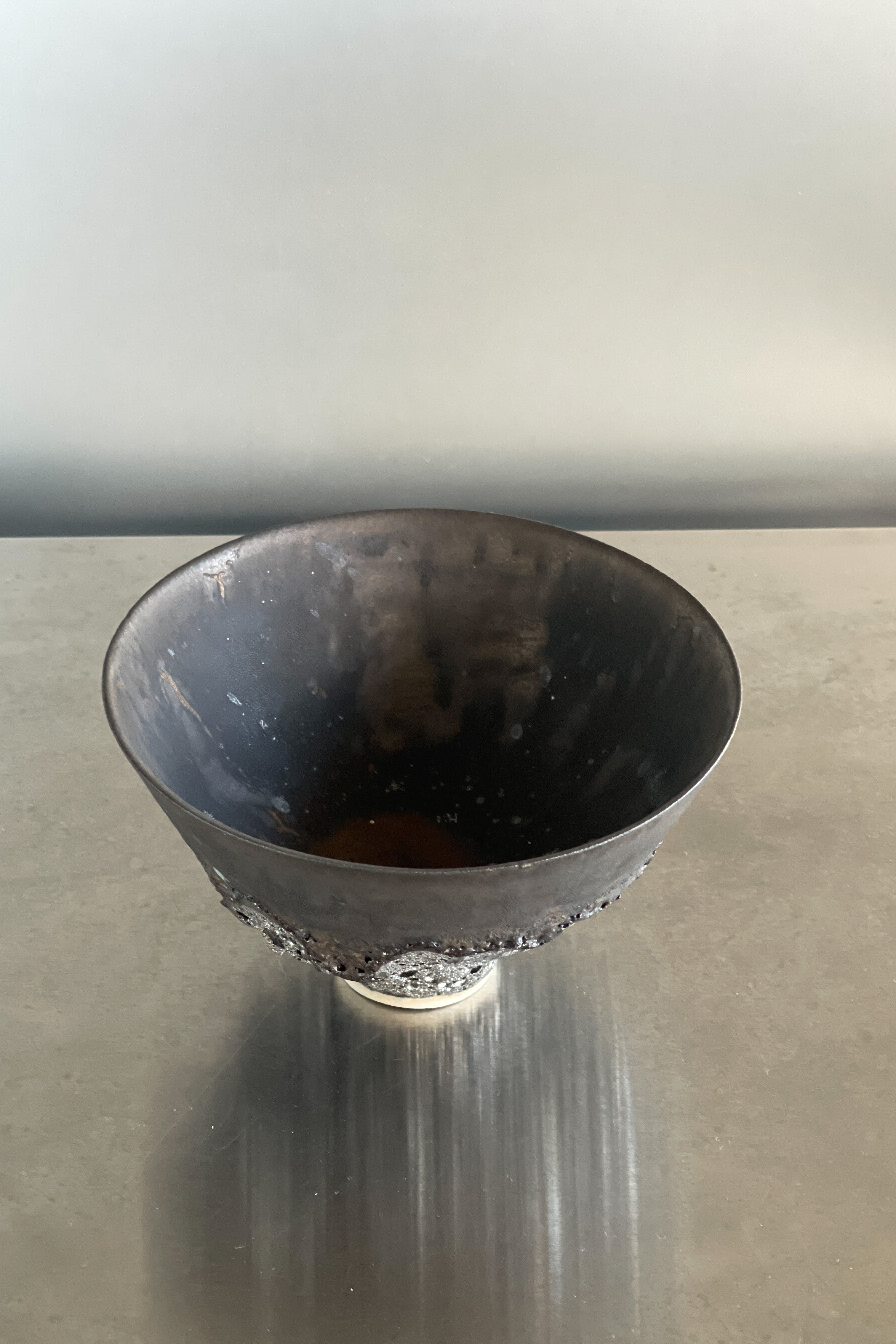 LAVA PLATINUM瓷BOWL 青木良太 作品 O-LB-23 | web-shop MITATE