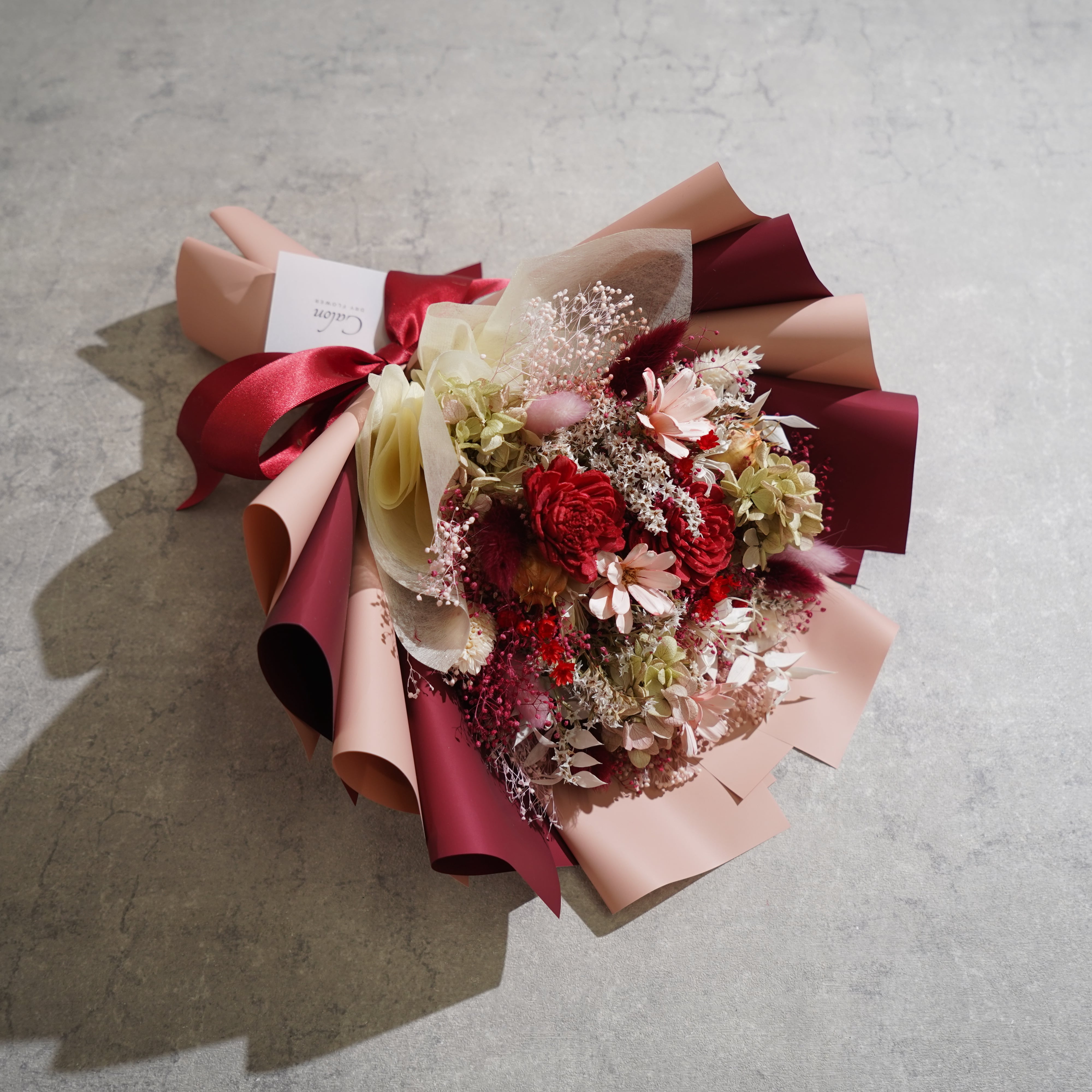 ドライフラワーの花束 Mサイズ ミックス M-496≪限定1点≫