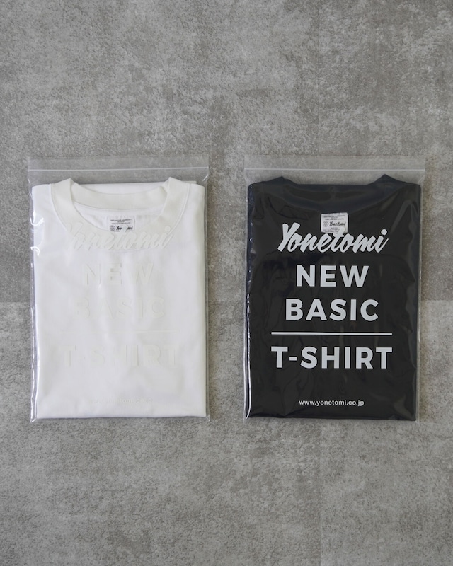 Yonetomi NEW BASIC T-SHIRT(半袖)