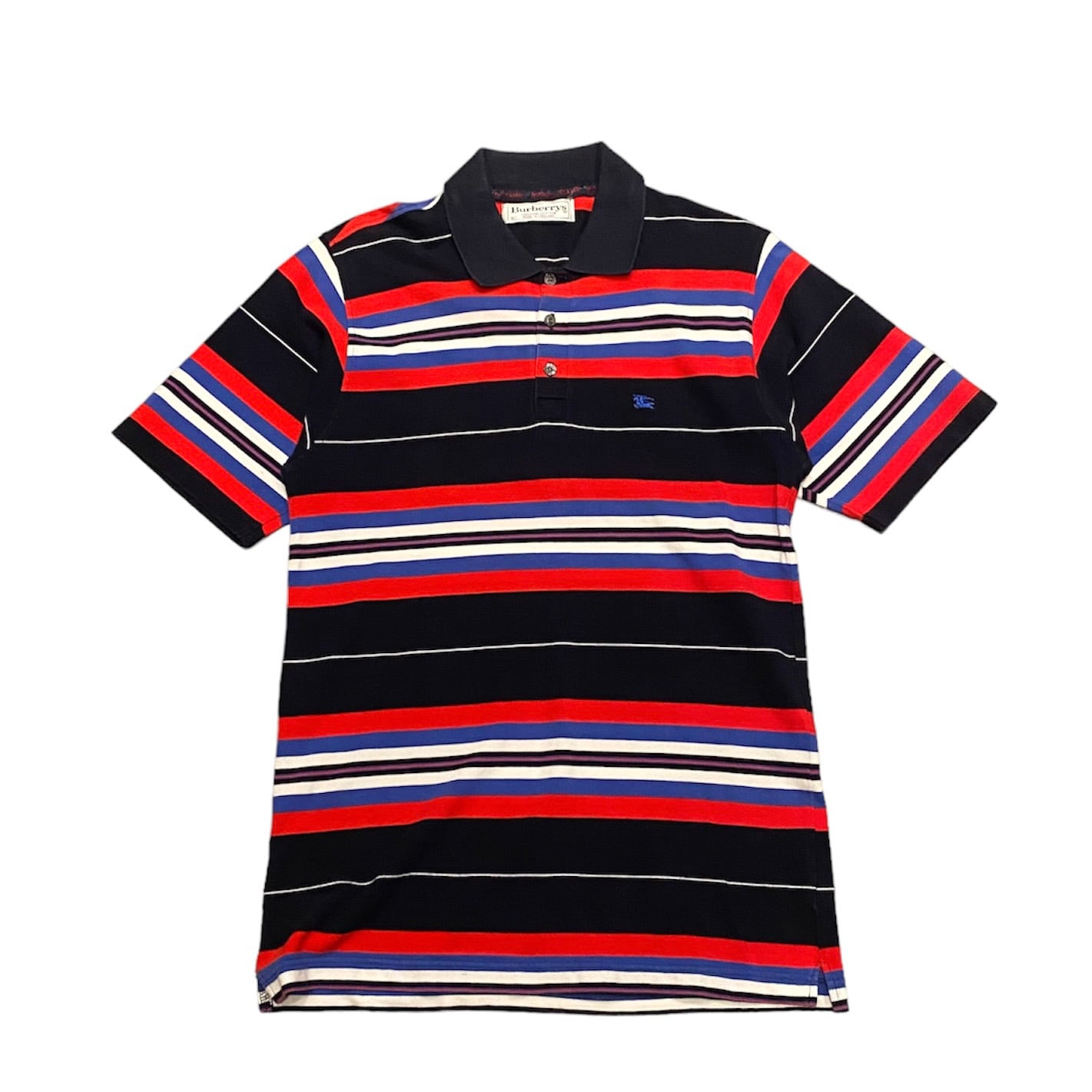 90's イングランド製 Burberrys S/S Polo Shirt / バーバリー