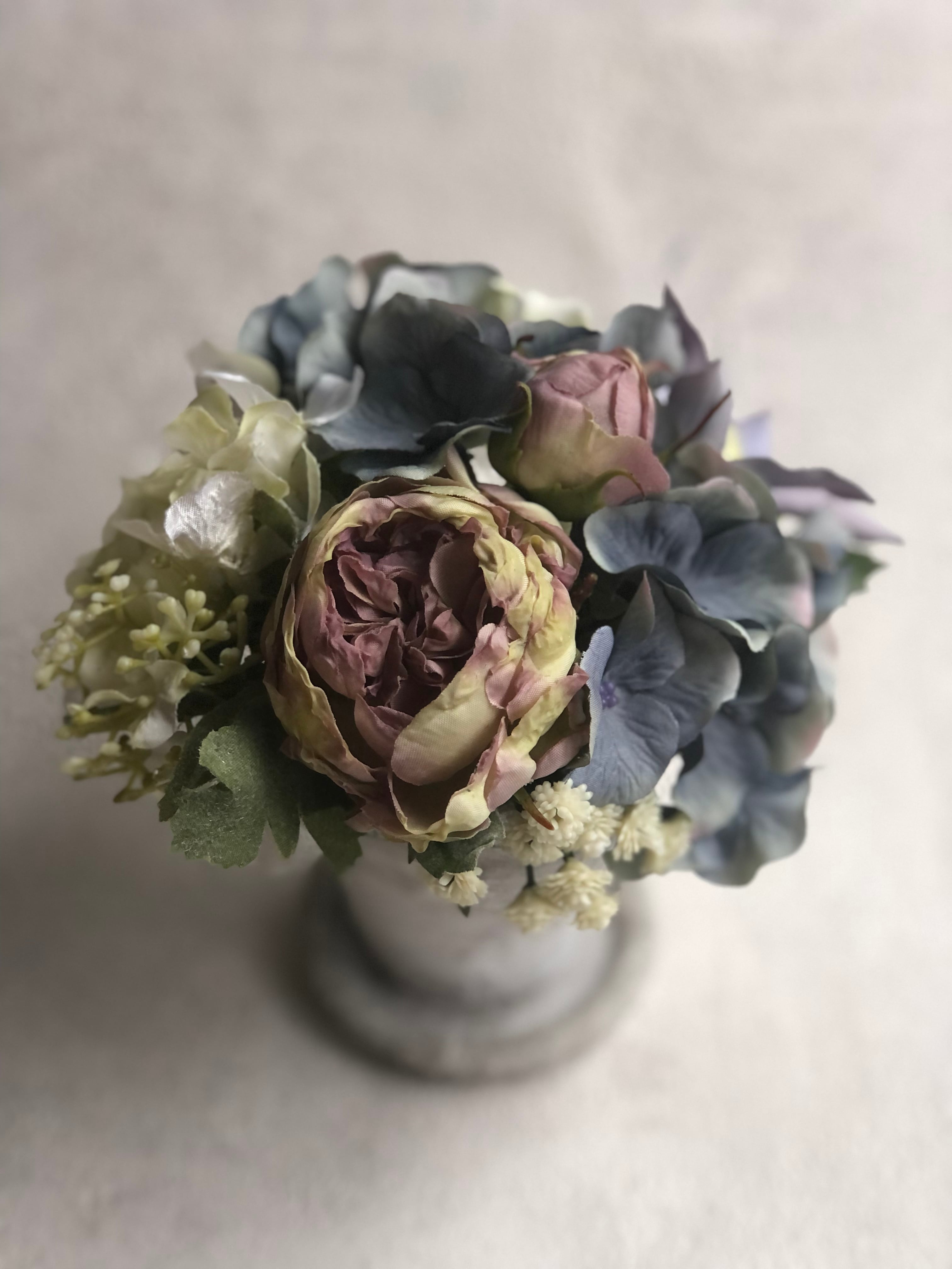 アートフラワーアレンジメント（小サイズ・オーダーサンプル） | le