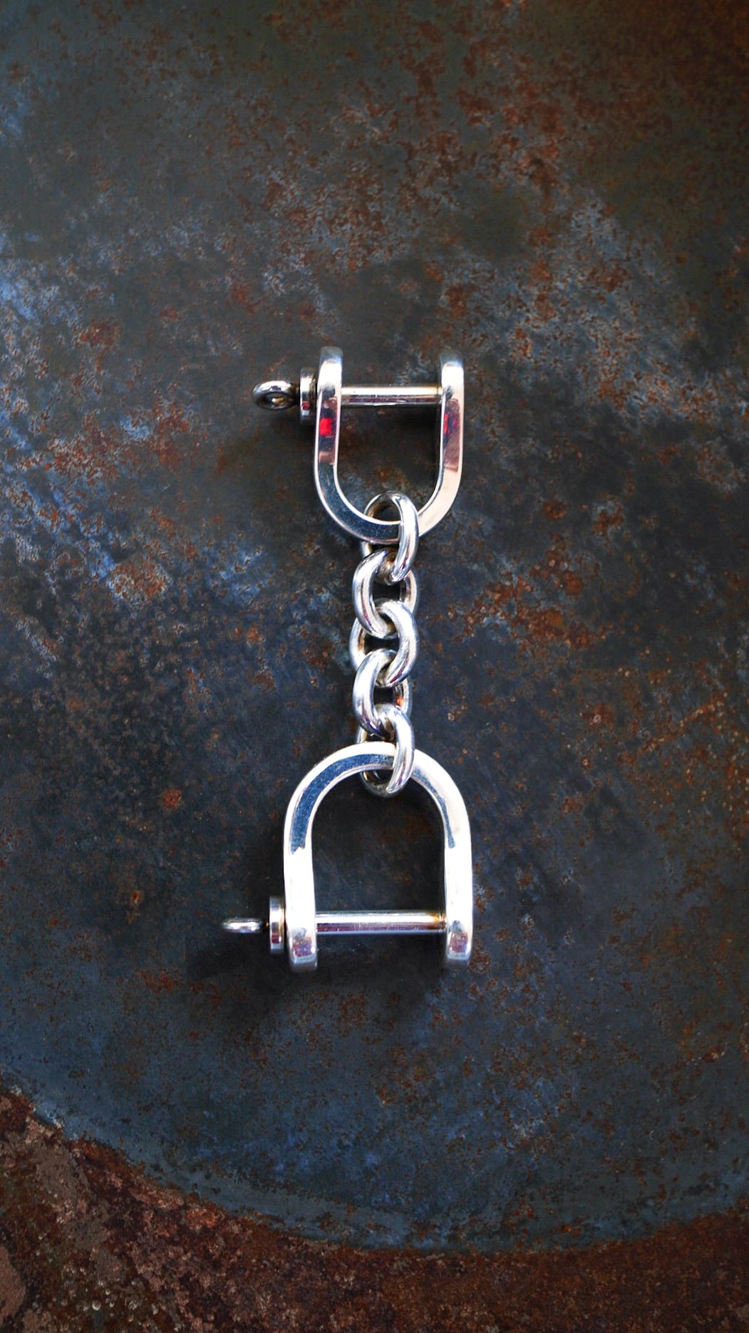 ⭐️値下げしました⭐️ 付属品ありTiffany & Co. シルバー キーホルダー VINTAGE】TIFFANY&Co. ティファニー ダブル シャックル キーリング