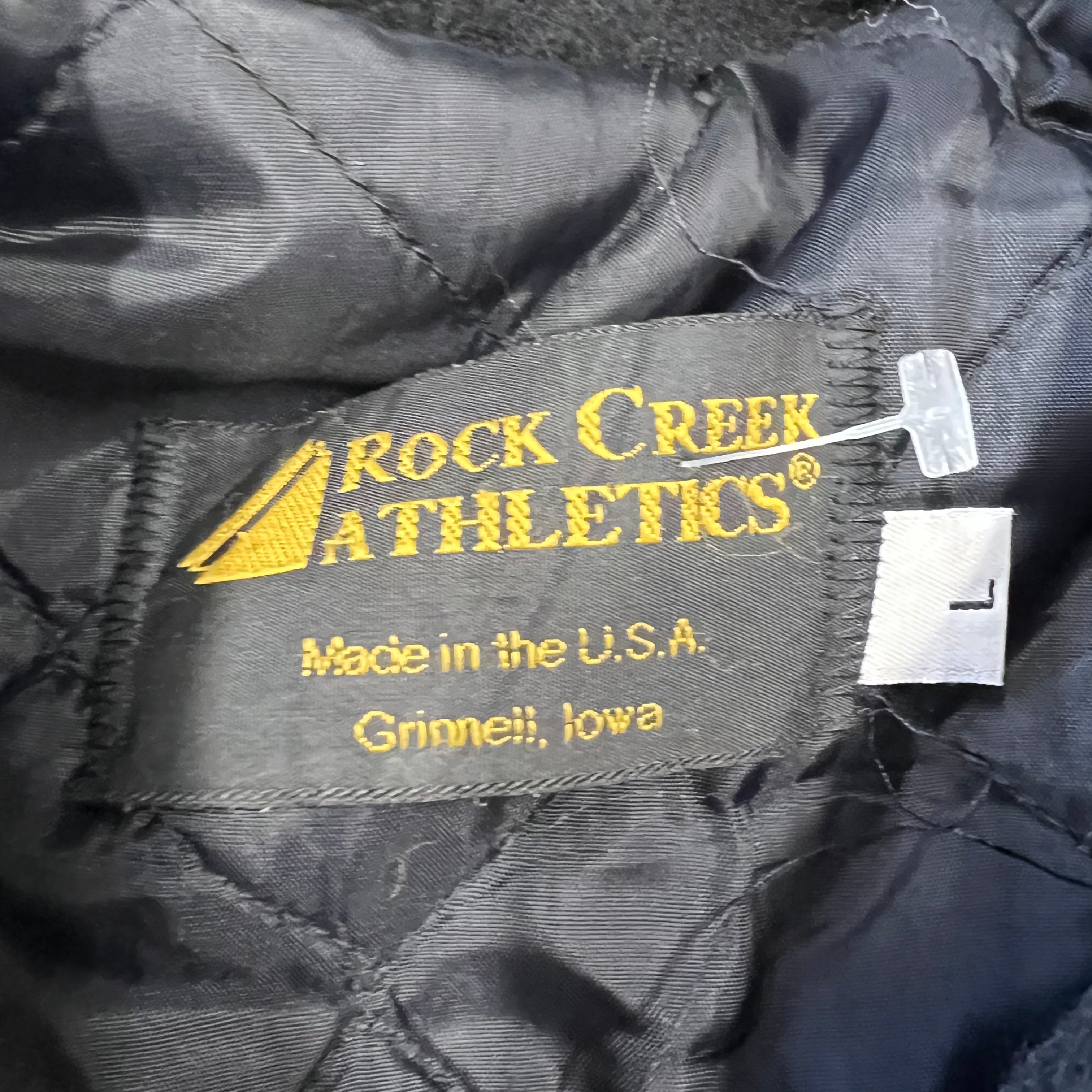 【レア！】ROCK CREEK AUTHENTICS レザー スタジャン 90s