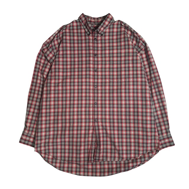 【古着】90's "GAP" Check Shirt（Red・Green・White）