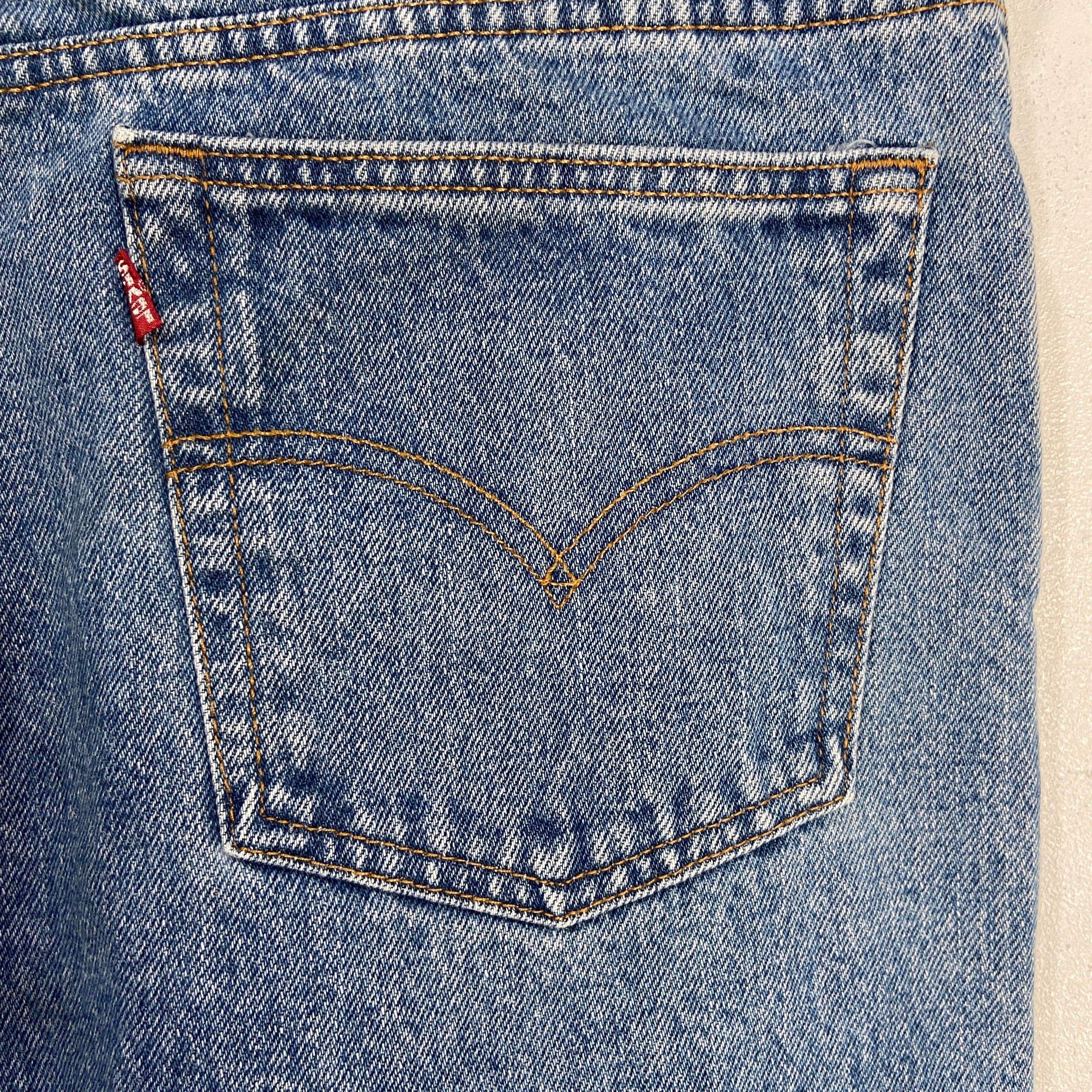 送料無料』90s USA製 Levi's リーバイス 555 デニムパンツ 中濃 送料無料』90s USA製 Levi's リーバイス 555 デニムパンツ 中濃