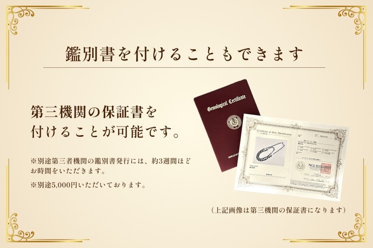 南洋黒蝶真珠 マルチカラーネックレス