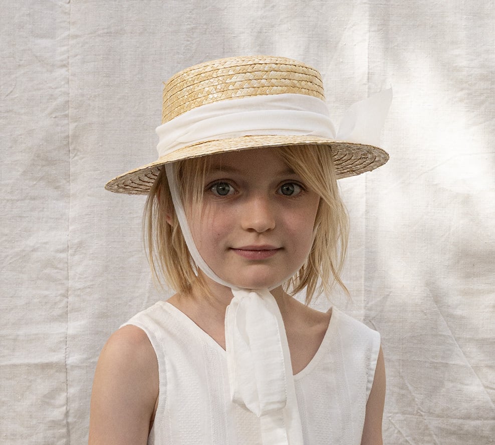 FROU FROU / THE CLASSIC HAT - plain off white | monchou