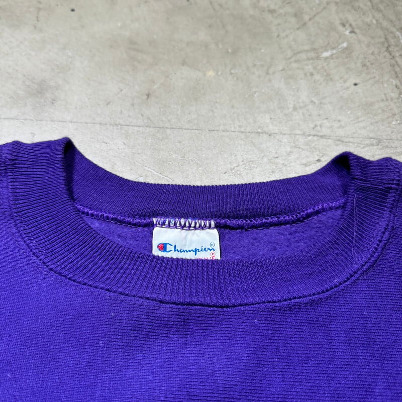 90's Champion チャンピオン リバースウィーブ スウェット パープル