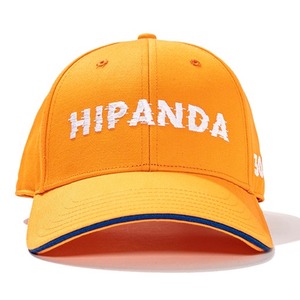 送料無料 【HIPANDA ハイパンダ】男女兼用 ロゴ キャップ 帽子 UNISEX LOGO CAP / BLACK・BLUE・ORANGE